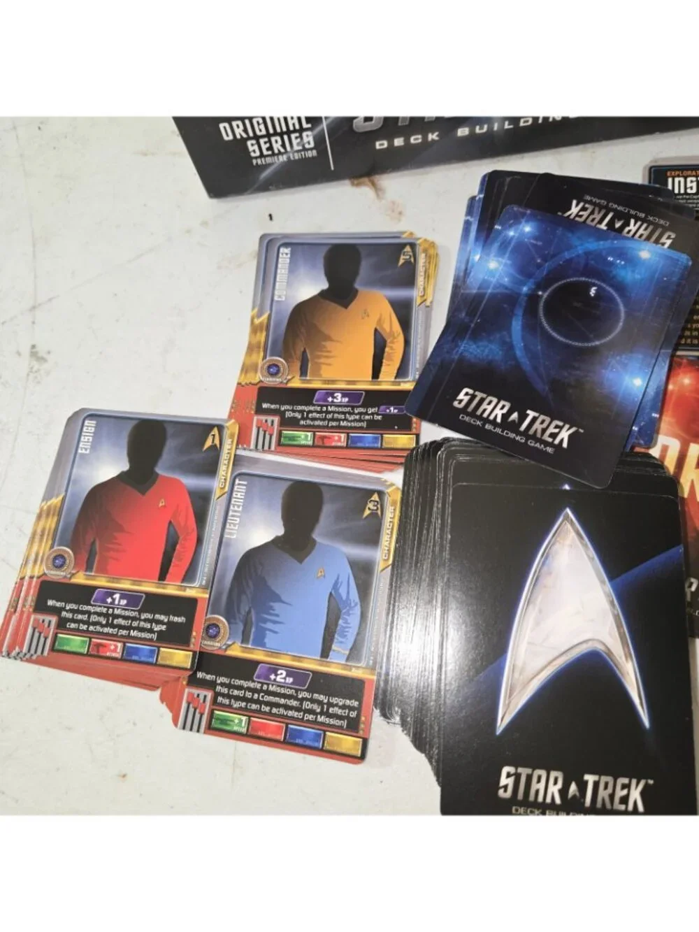 Star Trek Deck Building Game Original Series Bandai 2012 COMPLETE VGC
